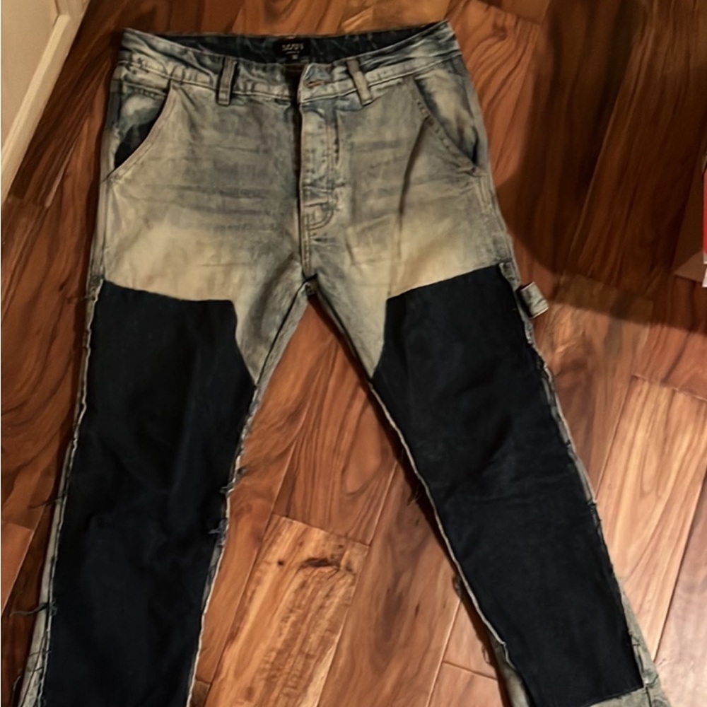 Boohoo Distressed Blue Jeans